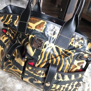 Rawr! Dooney & Bourke animal print bag